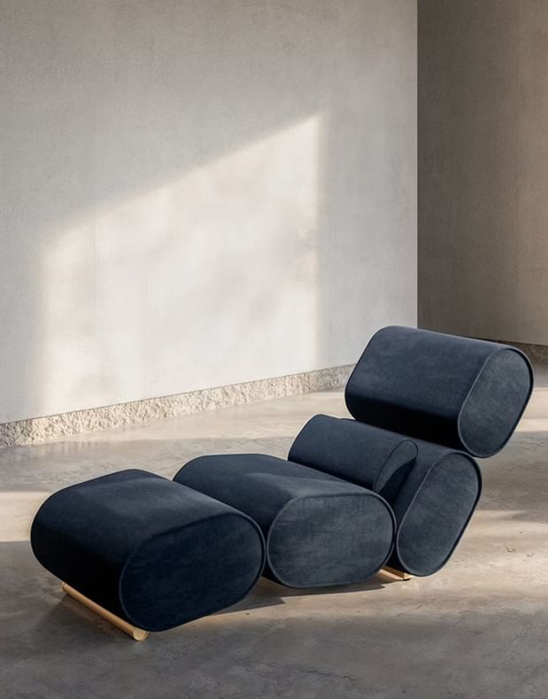 Desalto Roller Lounge Chair