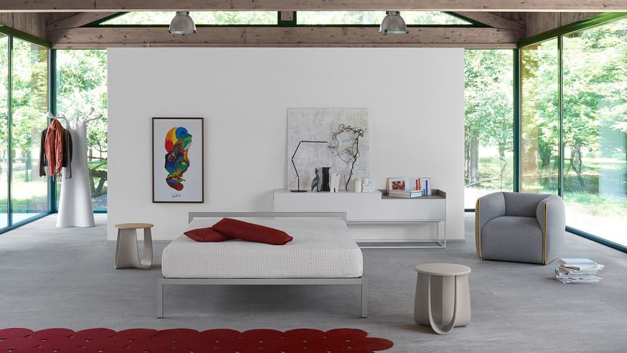 MDF Italia Aluminium Bed Blog
