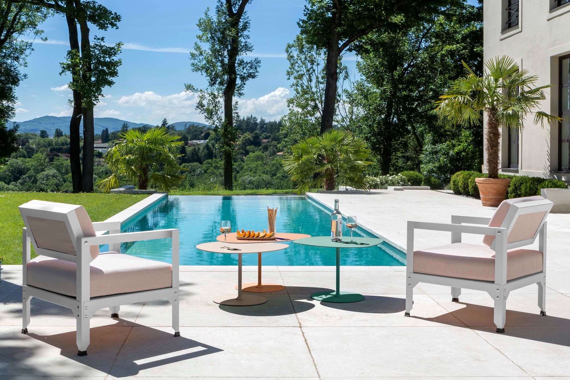 Matiere grise luc jozancy hegoa fauteuil exterieur salon jardin terrasse