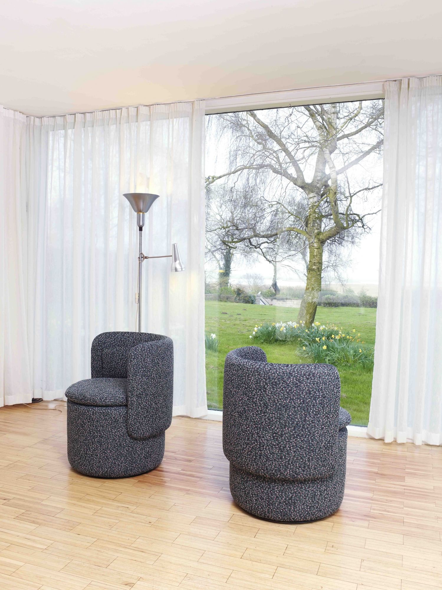 Scp furniture group cocktail chair grey two haute living