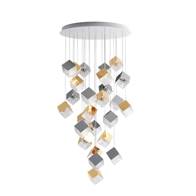 Bomma Pyrite Chandelier 5