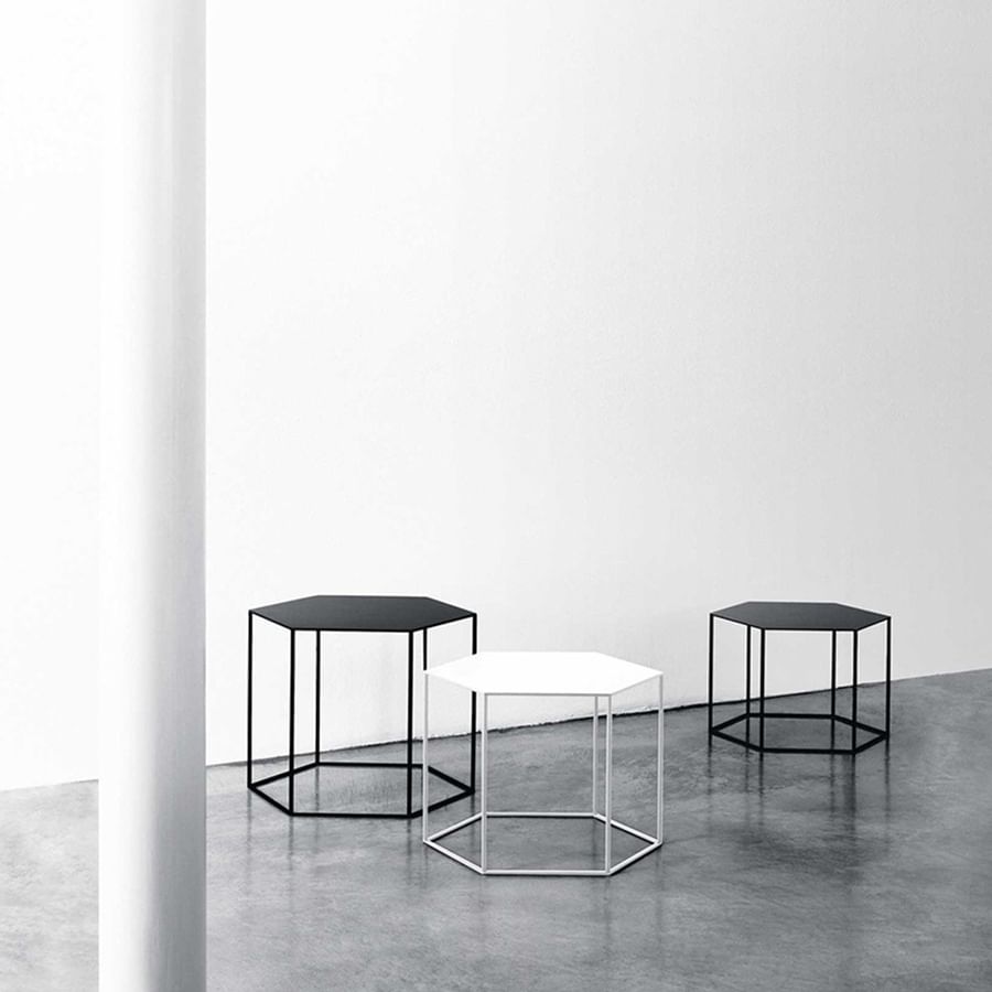 Hexagon Tris Side Table by Desalto | Haute Living