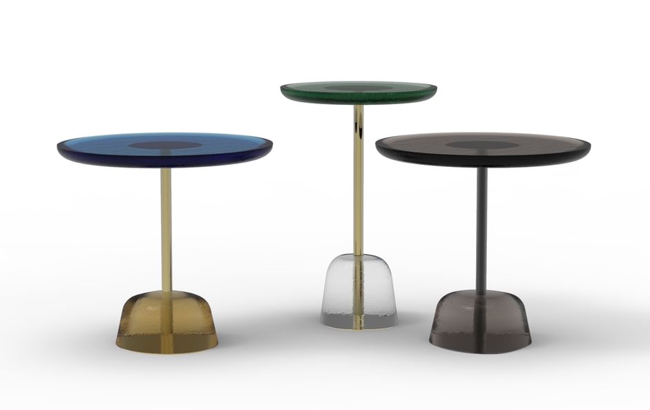 Pulpo pina side table trio haute living